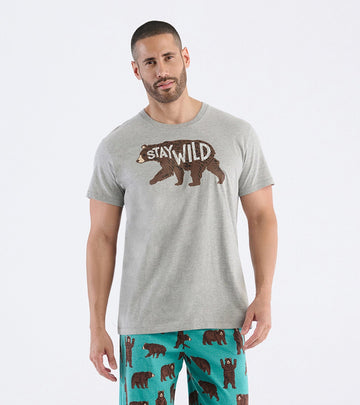 Little Blue House Stay Wild Men’s Tee